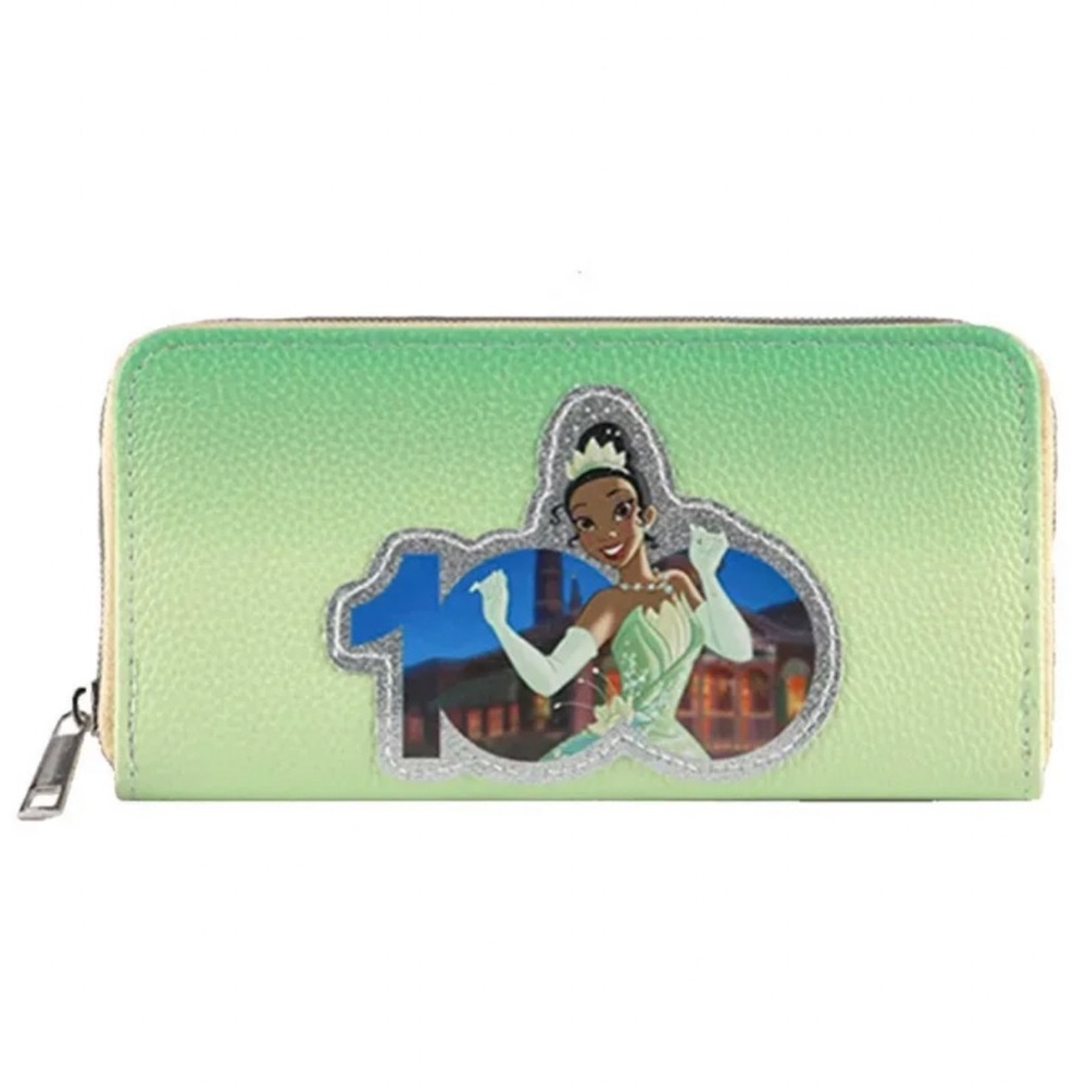 New in package Disney’s Tiana Zip Around wallet 100 year Celebration exclusive